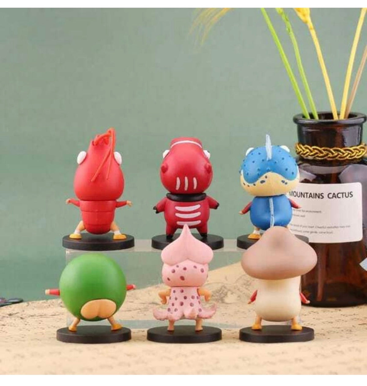 SHINCHAN 6 PIECES SET FIGURES (LIMITED EDITION)