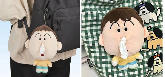 Shinchan Bo Tissue Box Portable