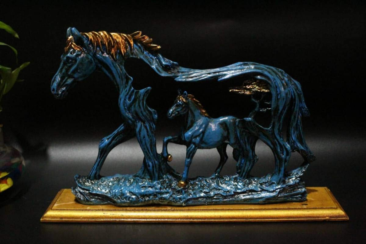 Handcrafted Alexander Horse Statue - shopgiftsworld
