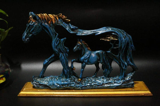 Handcrafted Alexander Horse Statue - shopgiftsworld