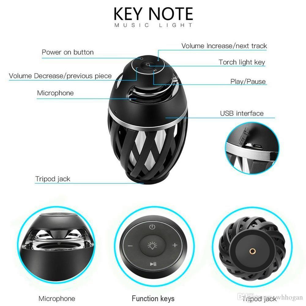 LED FLAME BLUETOOTH SPEAKER - shopgiftsworld