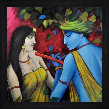 RADHA-KRISHNA PAINTING - shopgiftsworld
