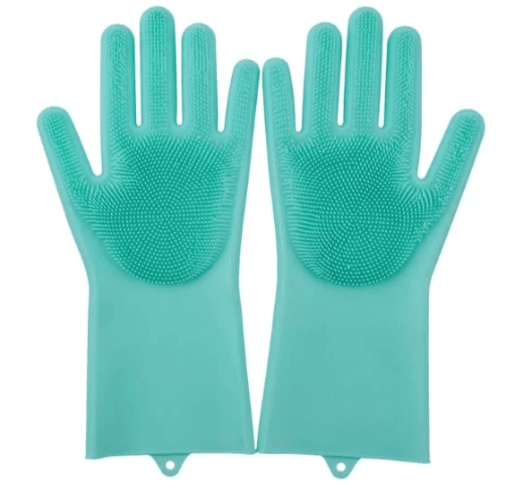 Silicone Scrubbing Gloves - shopgiftsworld