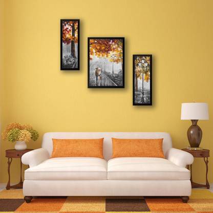 WALL INK PAINTINGS ( SET OF 3) - shopgiftsworld