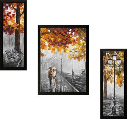 WALL INK PAINTINGS ( SET OF 3) - shopgiftsworld